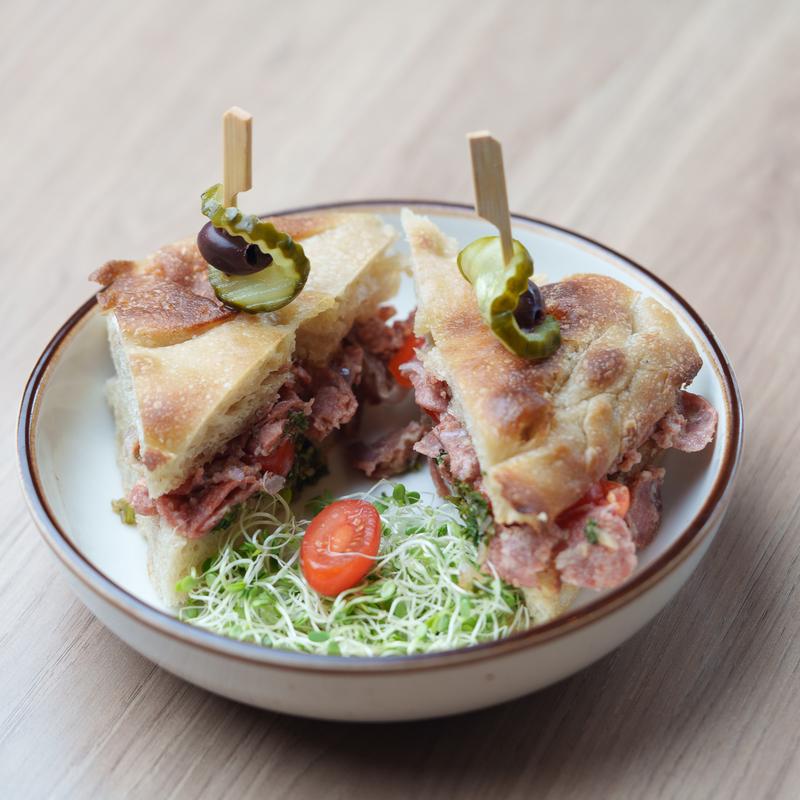 menu item 104 of 116, Calabresa & Catupiry Sandwich
