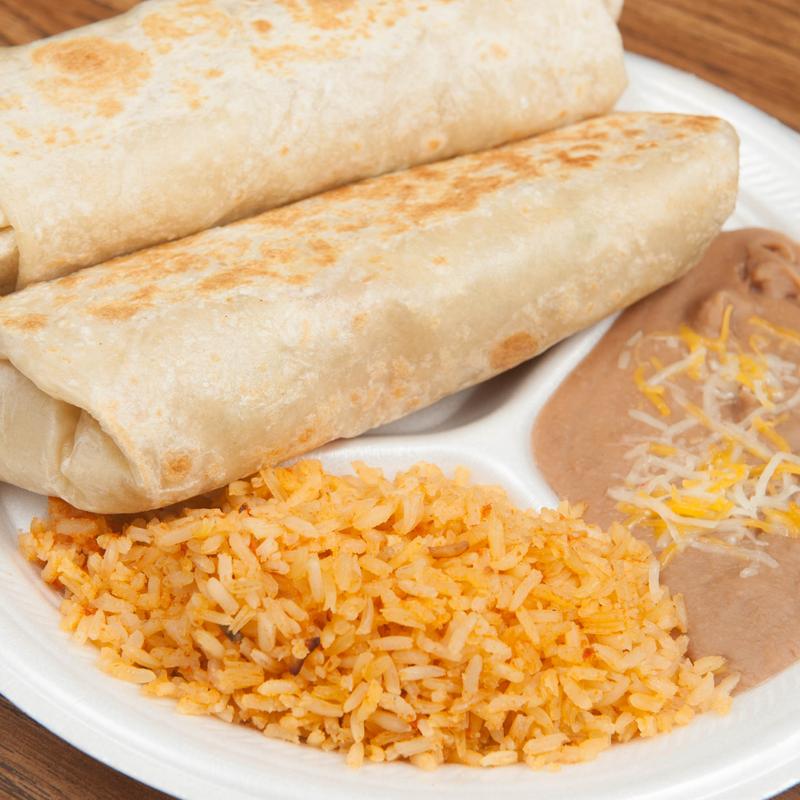 menu item 1 of 9, Mixed Burrito