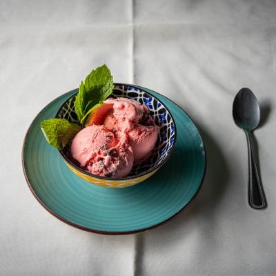 Pomegranate Chocolate Gelato.