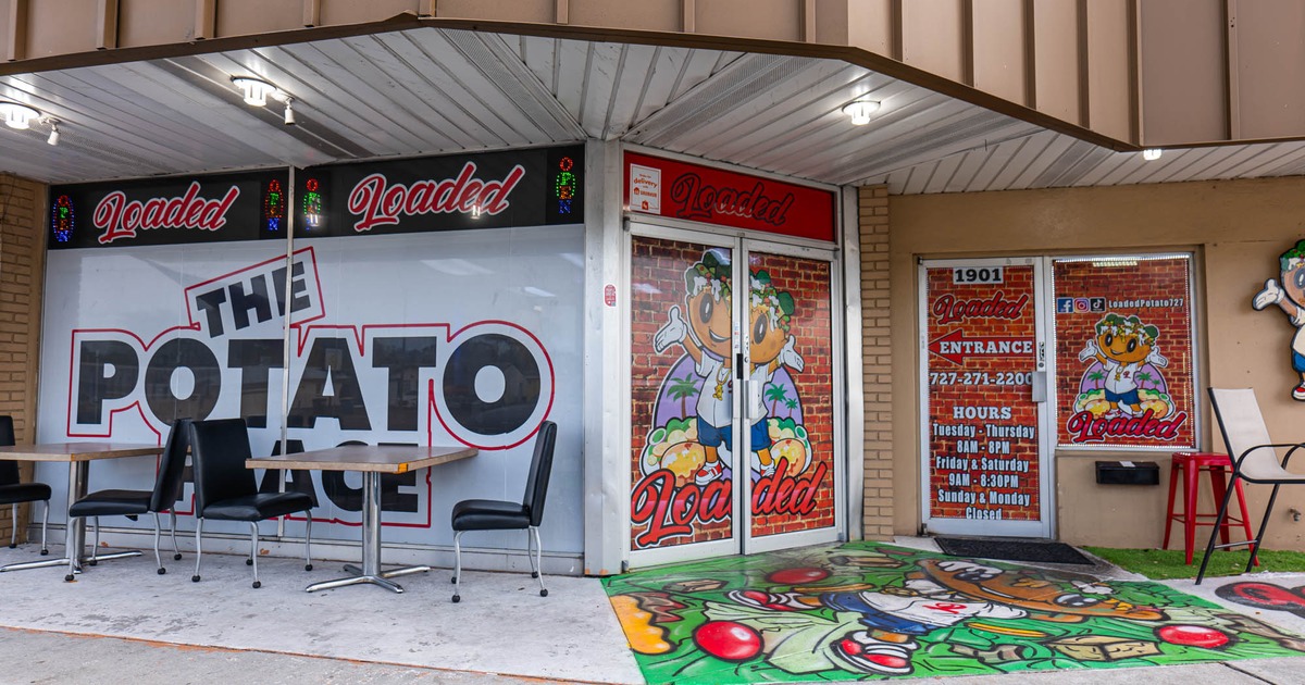 Exterior, front entrance