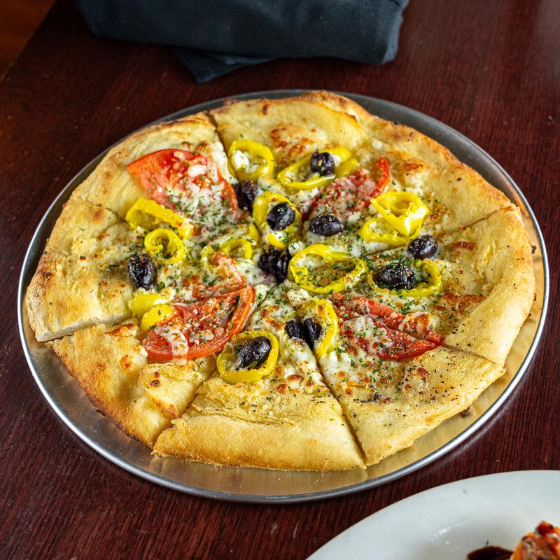 menu item 6 of 16, Greek Pizza