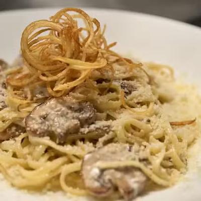Pasta trufada.