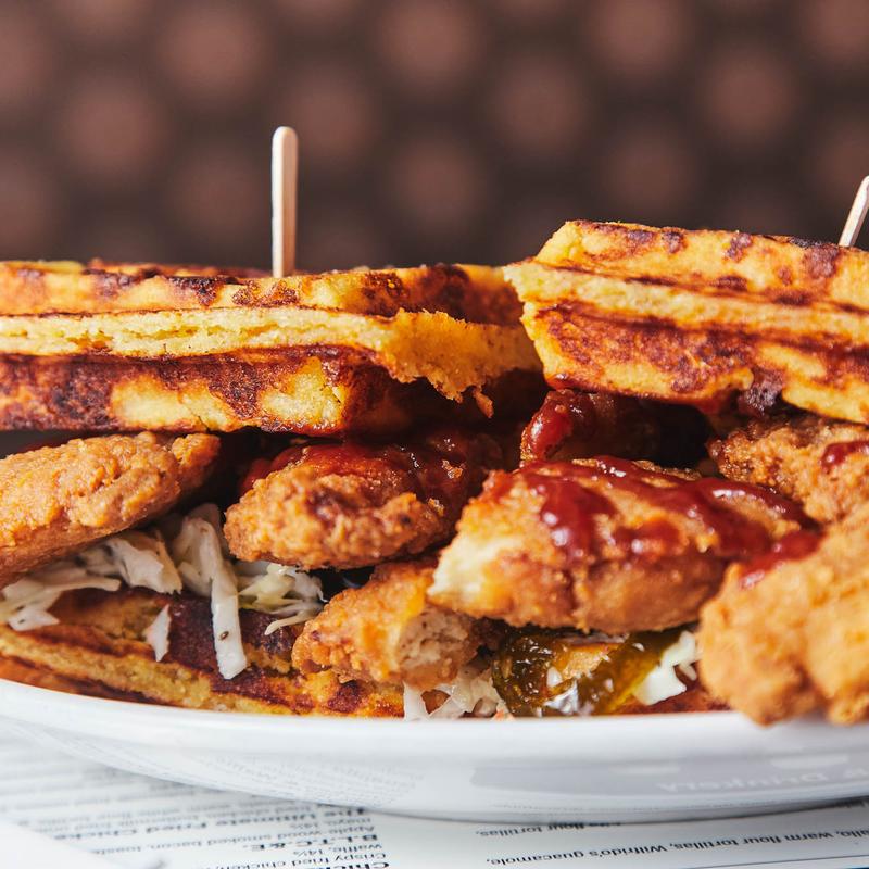 Chicken & Waffle Sandwich photo