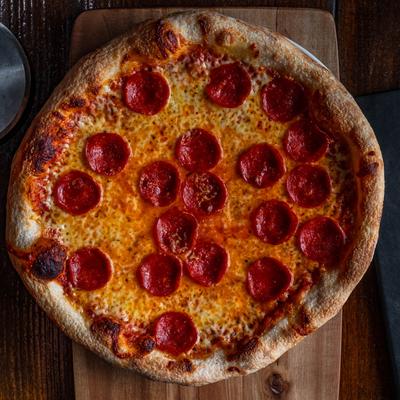 Pepperoni Pizza Pie. That's amore!.