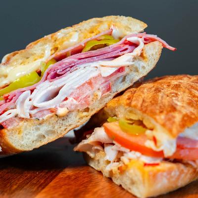 Italian sandwich.