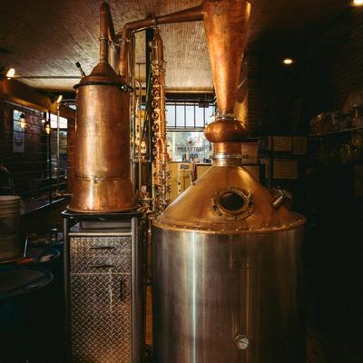 Handmade Copper Pot Still