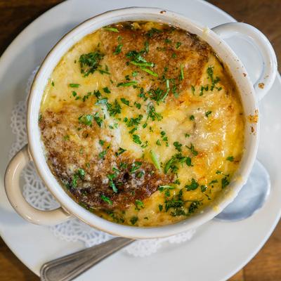 French Onion Soup.