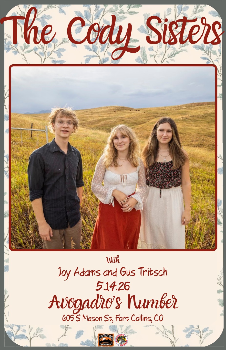 The Cody Sisters w/ Joy Adams and Gus Tritsch event photo