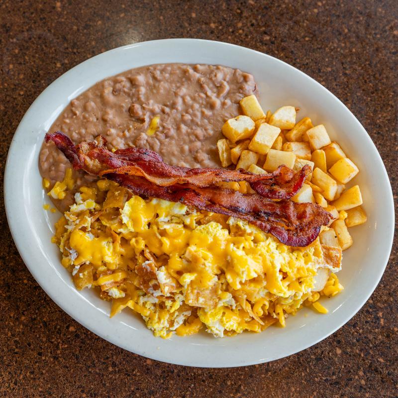 menu item 28 of 31, Migas Plate