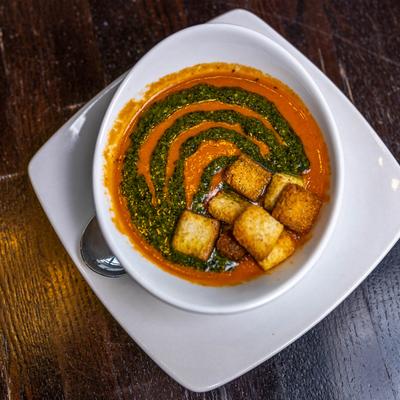 Tomato Basil Soup.