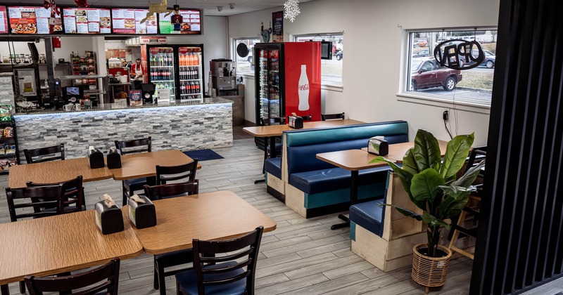 Restaurant dining area