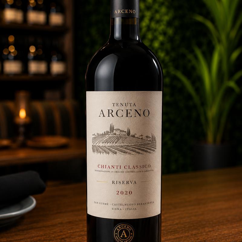 menu item 54 of 116, Tenuta Arceno Chiante Classico, Riserva, Italy 2020