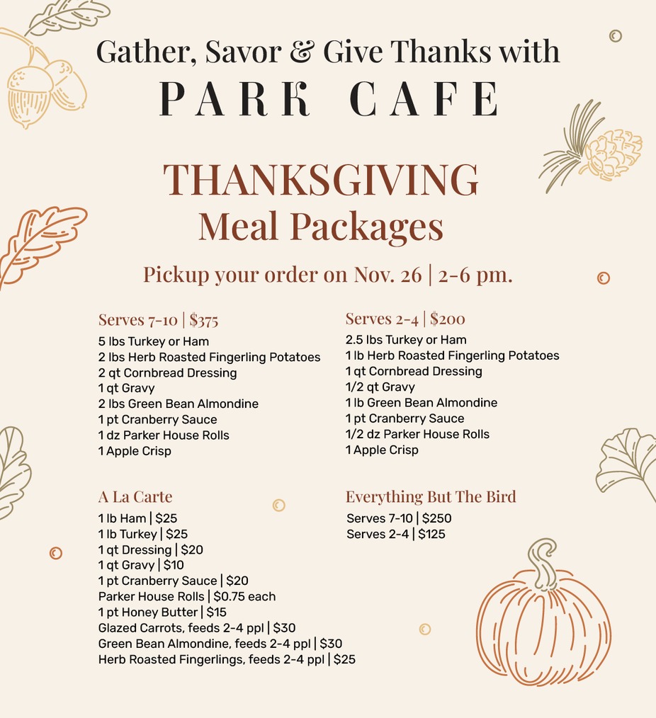 Thanksgiving Meal Packages event photo