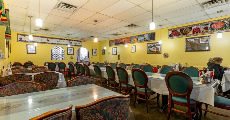 Restaurant dining area