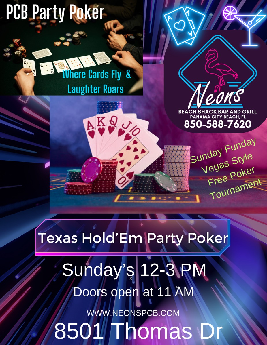 Neons Free PCB Party Poker Tournament event photo