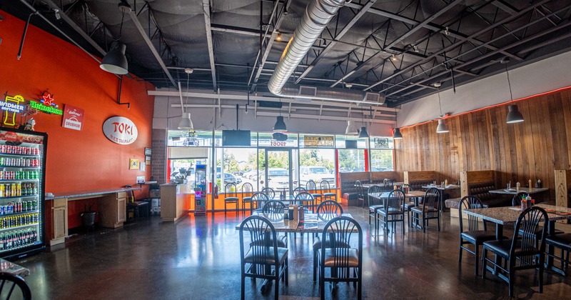 Interior, dining space