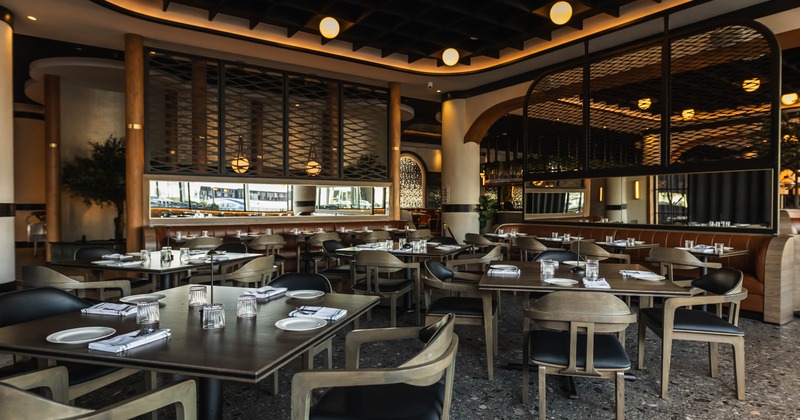 Interior dining area