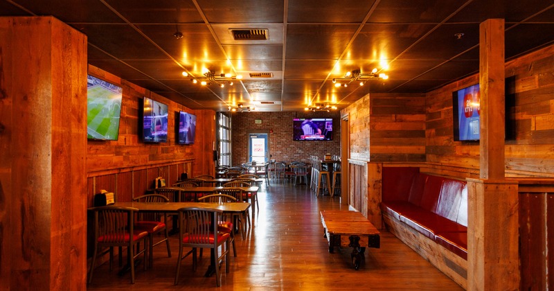 Interior seating area