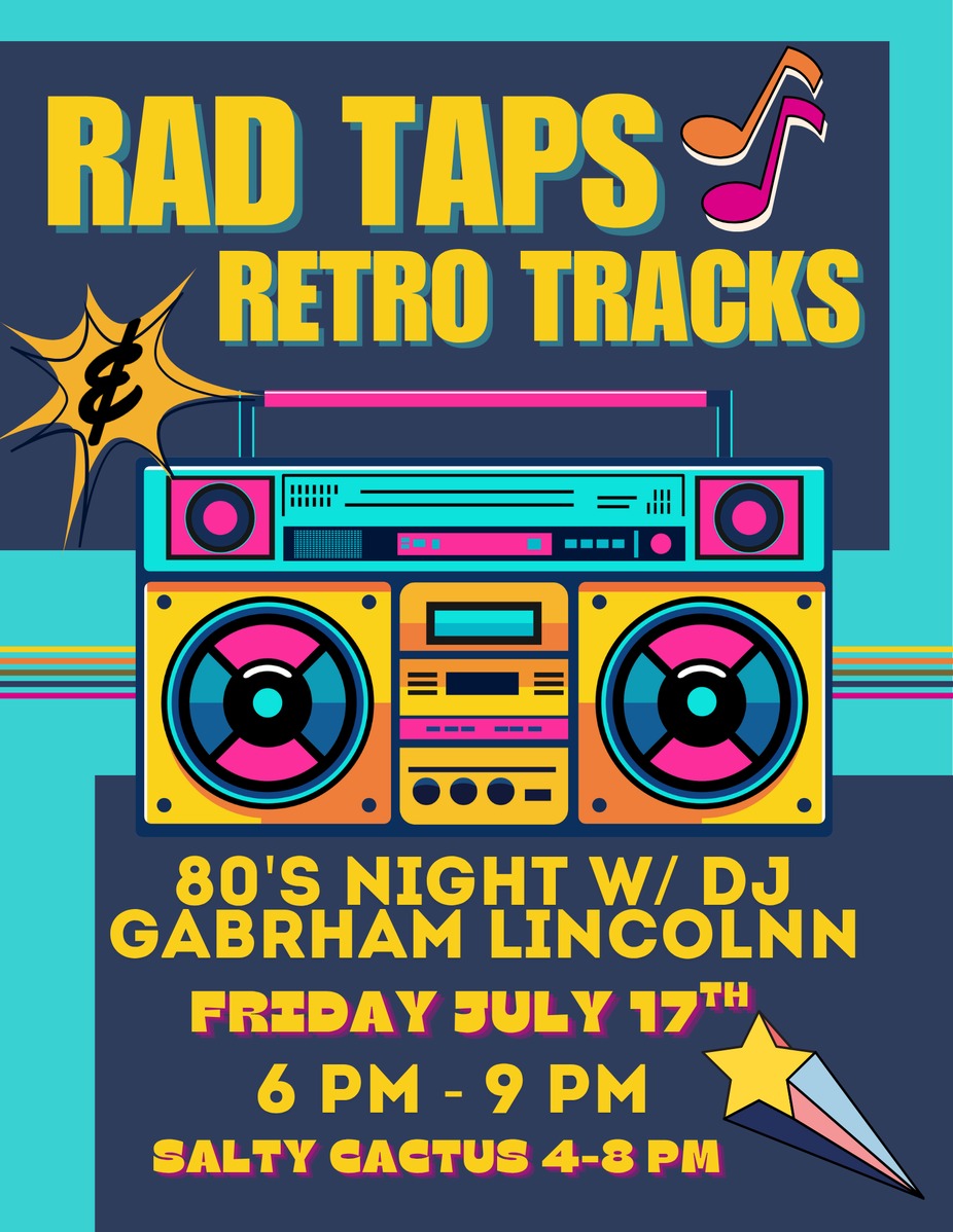Rad Taps & Retro Tracks event photo