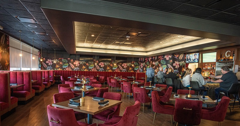 Interior dining area