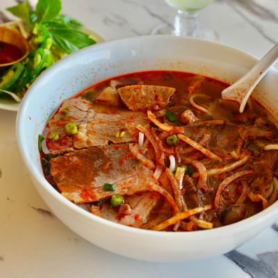 Bowl of Beef Pho.