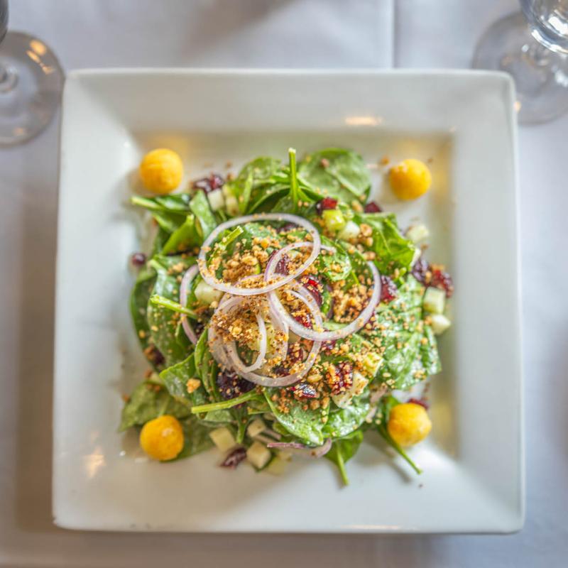 Goat Cheese Spinach Salad photo
