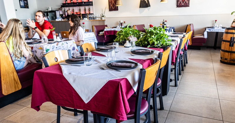 Interior dining area