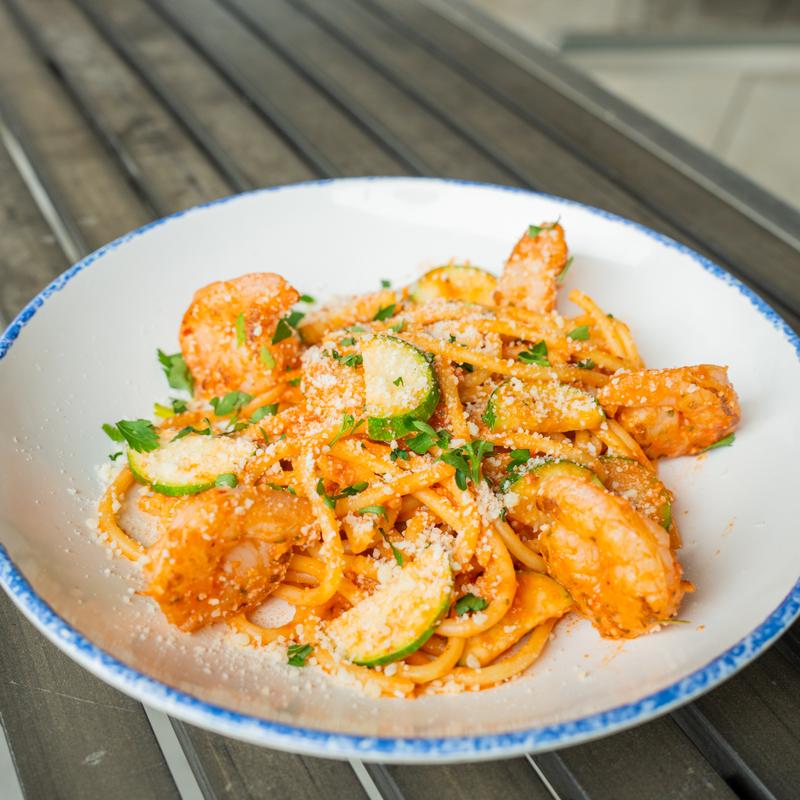 menu item 16 of 38, Shrimp and Fettuccini