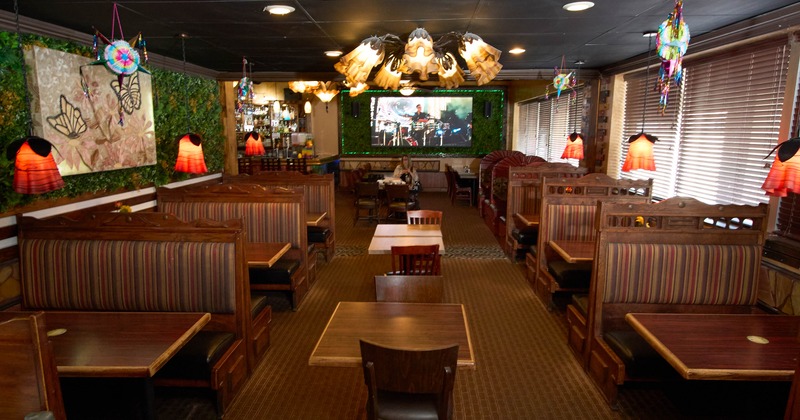Interior seating area