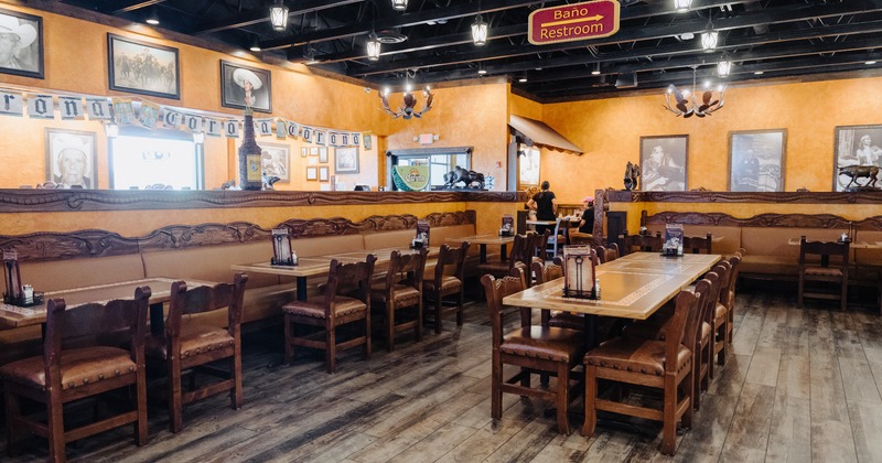 Interior, dining area