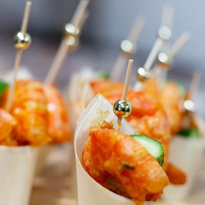 Shrimp appetizers.