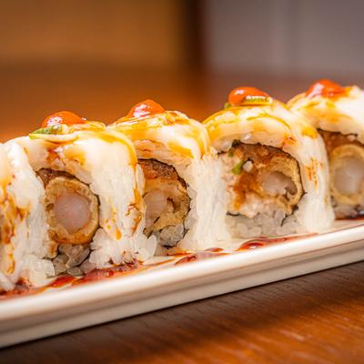 White dragon roll.
