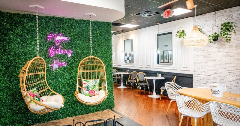 Interior, seating area