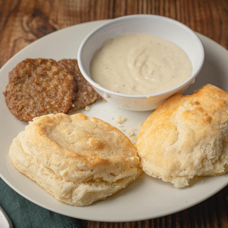 Biscuits with Sausage & Gravy photo