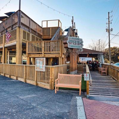 Restaurant building.