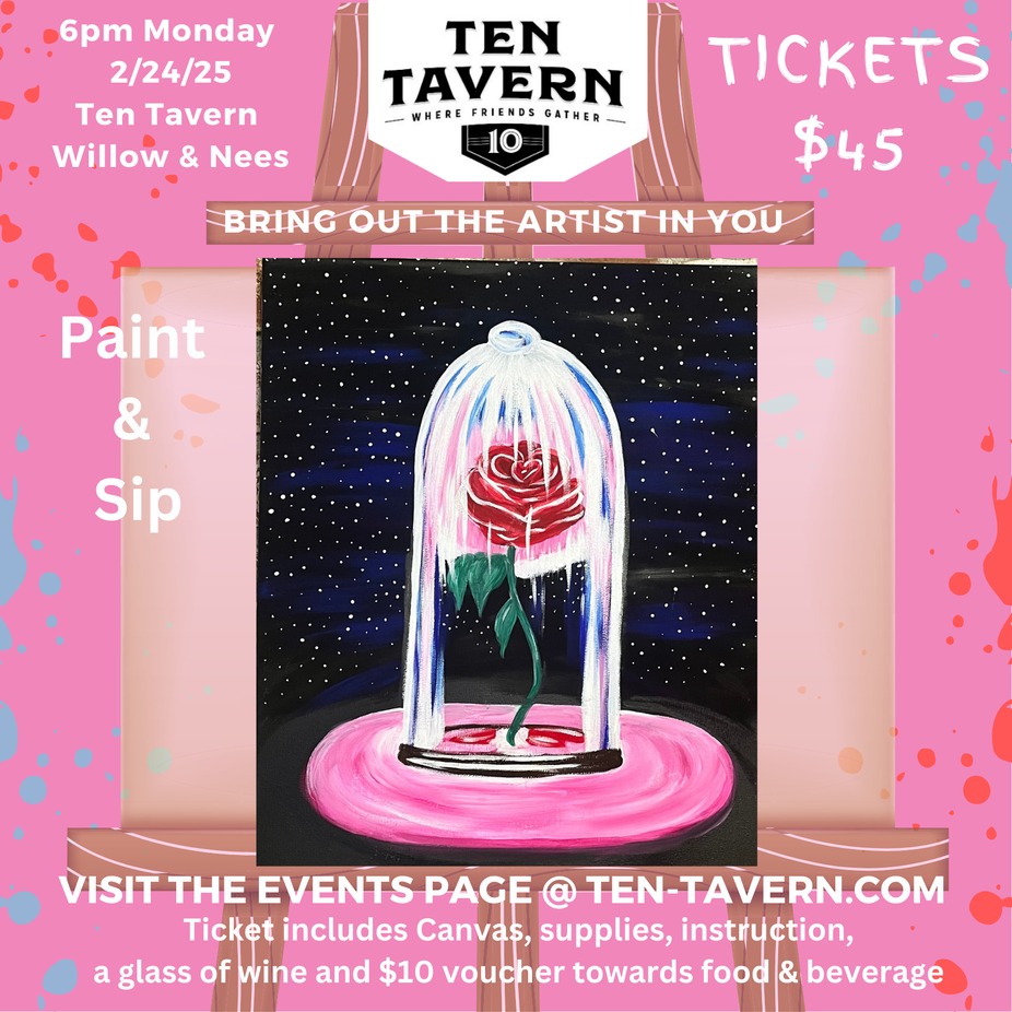 Paint & Sip event photo