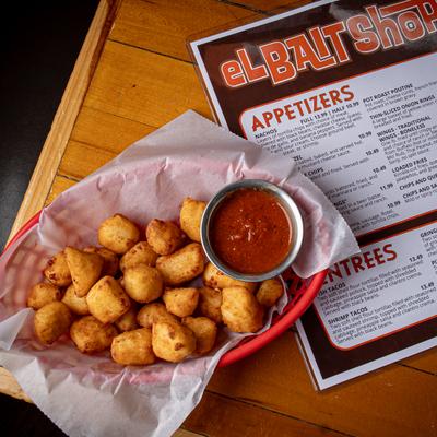 Cheese Curds.