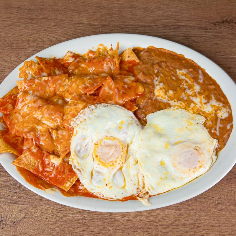 menu item 1 of 3, Chilaquiles
