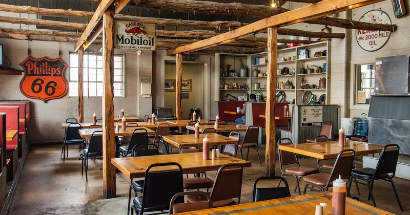 Interior, seating area