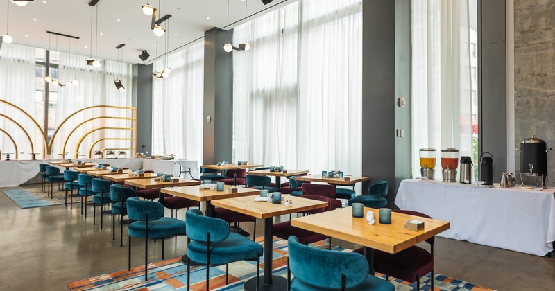 Interior, seating area
