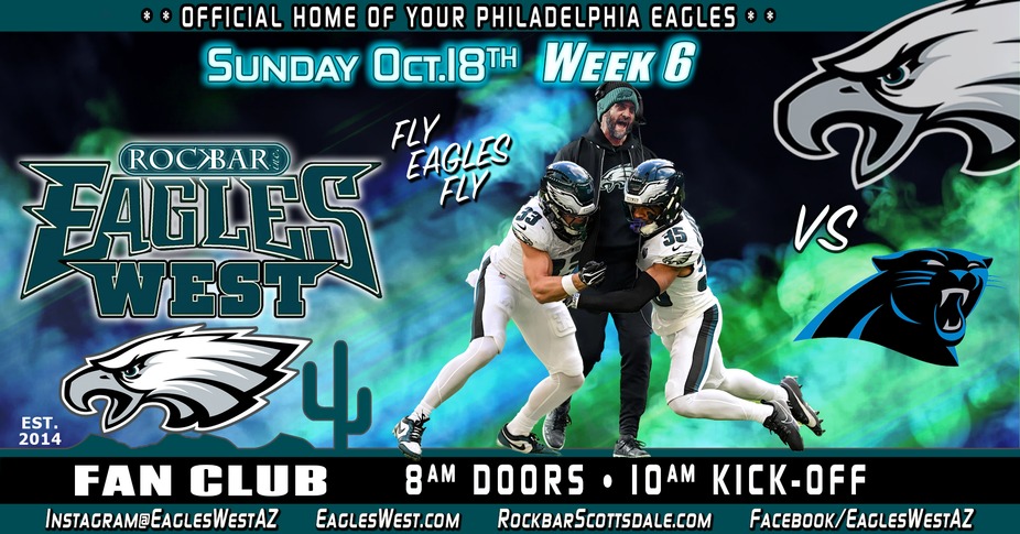 WEEK 6 -  EAGLES vs PANTHERS event photo