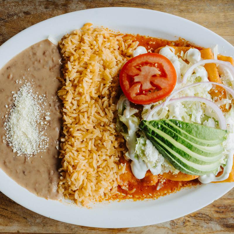 menu item 26 of 38, 3 Enchiladas Combo