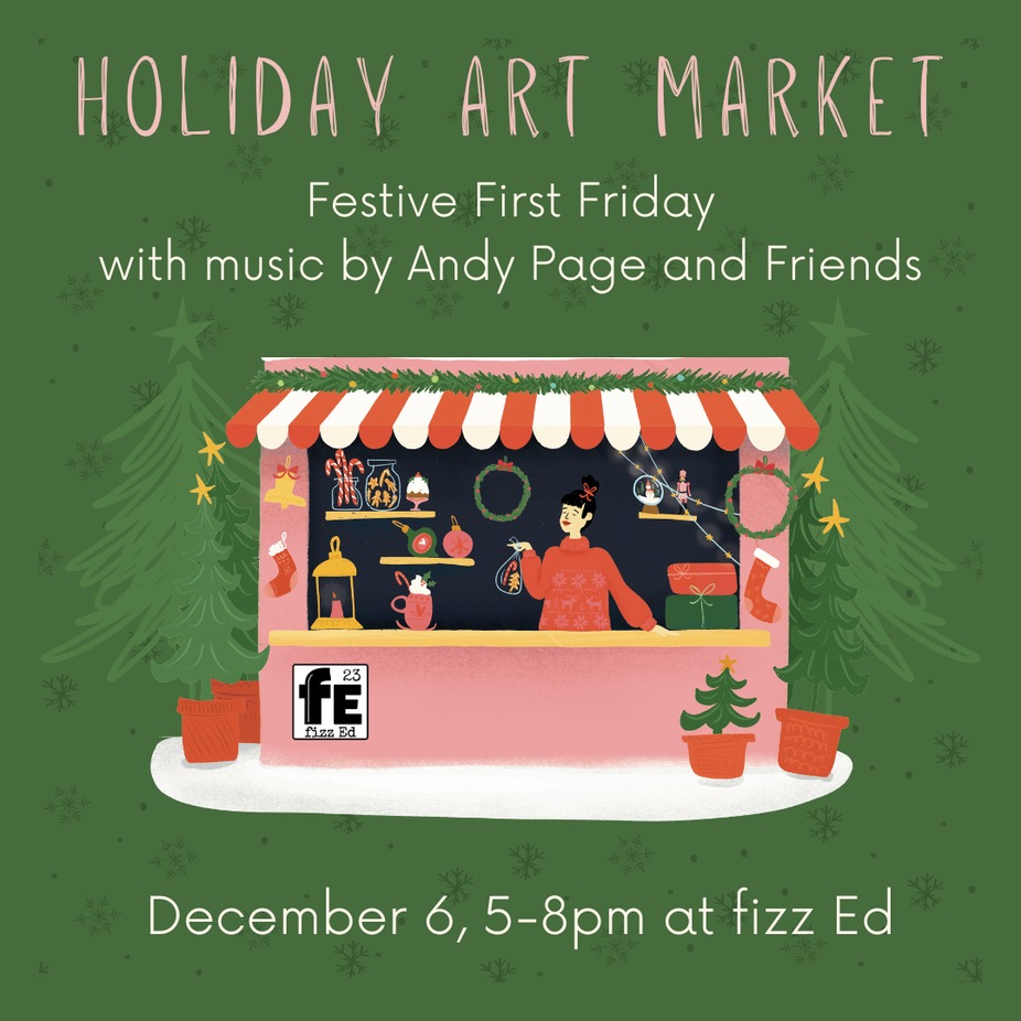 Festive First Friday Holiday Market event photo