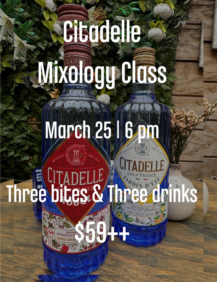 Citadelle Mixology Class: Cherry Blossom Edition event photo