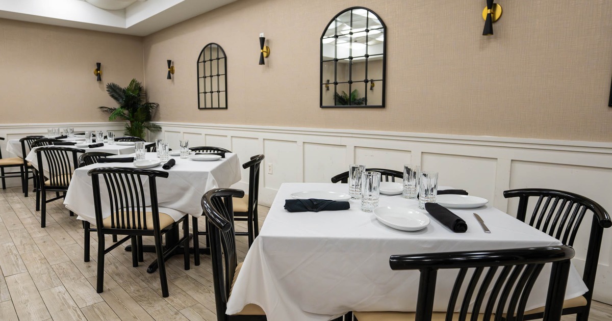 Interior, dining area
