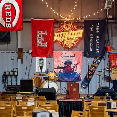 Backroom/Private Event Area.