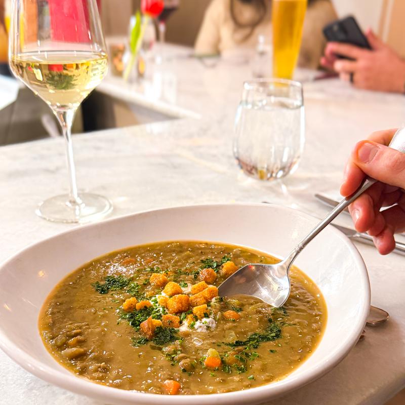 Green Lentil Soup photo