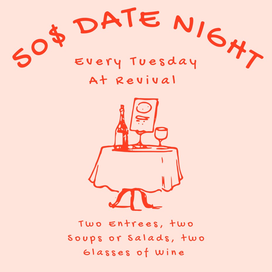Tuesday 50$ Date Night! event photo