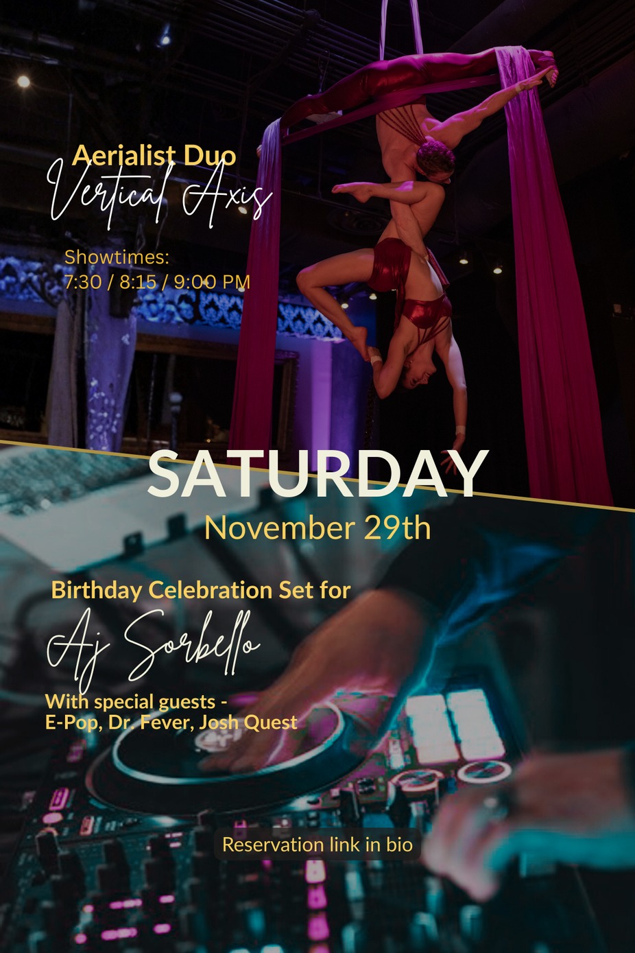 Stunning Dinner Show & Dancing event photo