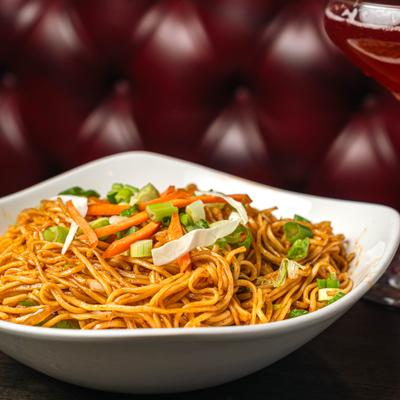 Vegetable Hakka Noodles.